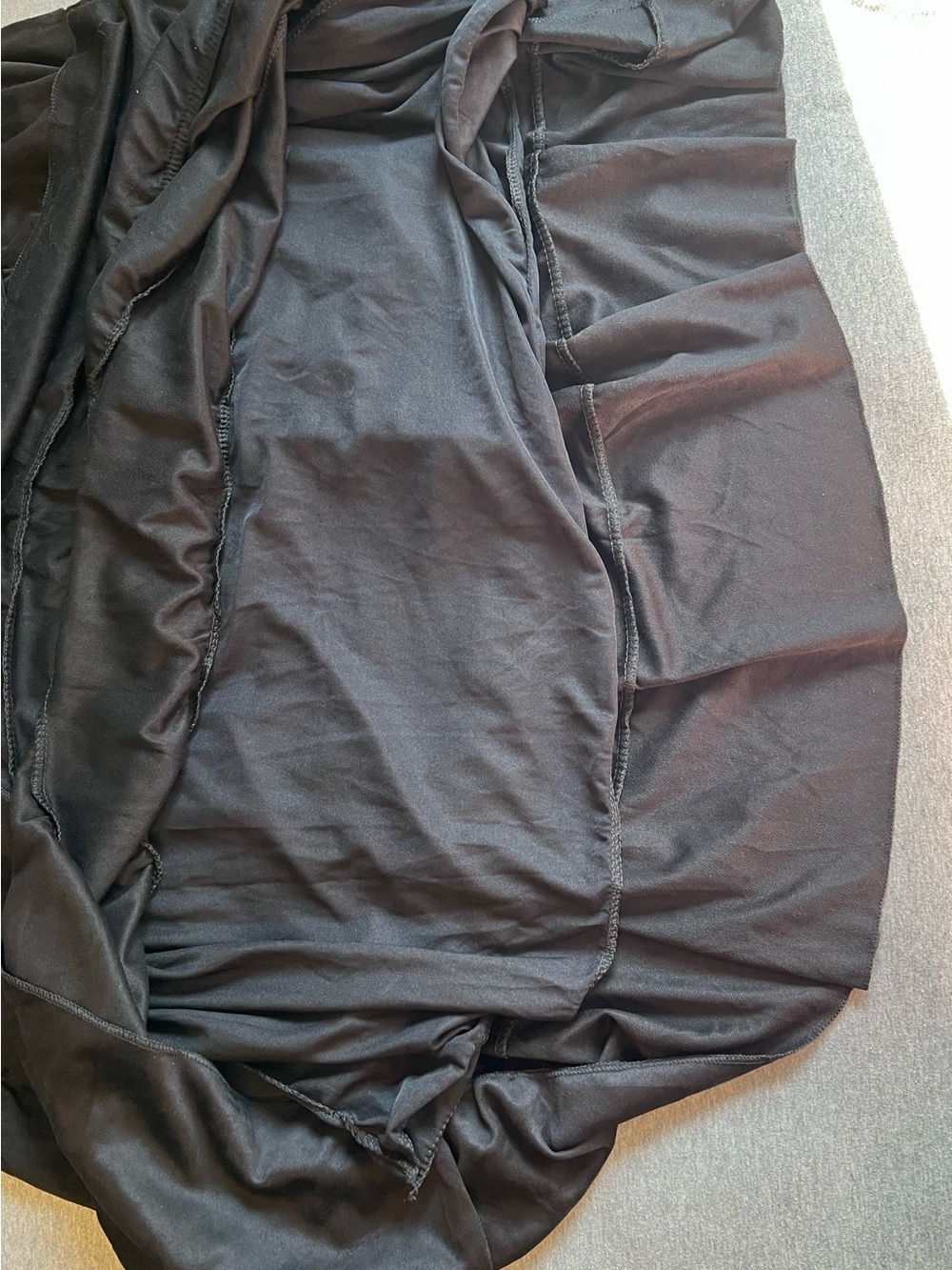 Palasan Faux Suede Maxi Skirt - Picture 4 of 7